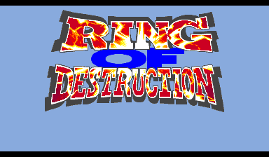 Ring of Destruction: Slammasters II (Euro 940902) Title Screen